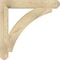 Ekena Millwork Thorton Craftsman Rough Sawn Bracket, Douglas Fir, 4"W x 30"D x 30"H BKT04X30X30THR04RDF - alternate 2